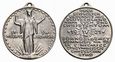 Propagandowy niemiecki medal 1921