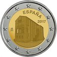 Hiszpania - 2 Euro Kościoły Królestwa Asturi