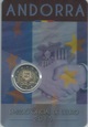 Andora - 2 Euro Podpisanie umowy o unii celnej z Unią Europejską