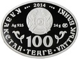Kazachstan - 100 Tenge Łabędź Krzykliwy