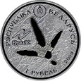 Białoruś - 1 Rubel Bocian Biały