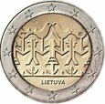 Litwa 2018 - 2 Euro Litewski festiwal pieśni i tańca