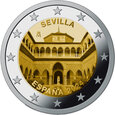 Spain 2024 2 euro Cathedral, Alcázar and Archivo de Indias in Seville