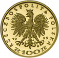 Polska 100 złotych 1999 - Zygmunt II August, Złoto