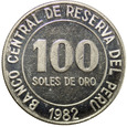Peru 100 Soli 1982