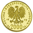 Polska 2000 Złotych 1979 - Mikołaj Kopernik, Złoto
