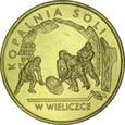 Polska 2 złote 2001 - Kopalnia Soli w Wieliczce
