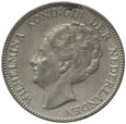 Holandia 1 Gulden 1940 - Wilhelmina, Srebro