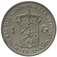 Holandia 1 Gulden 1940 - Wilhelmina, Srebro