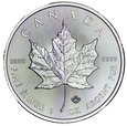 Kanada 5 Dolarów 2016 - Liść Klonu - uncja, mennicza