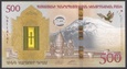 Armenia 500 Dram 2017 - Pick New, w folderze