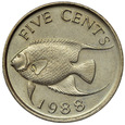 Bermudy 5 Centów 1988, KM# 45