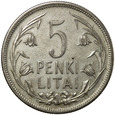 Litwa 5 Litów 1925