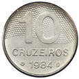 Brazylia 10 Cruzeiros 1984, KM# 592.1
