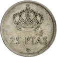 Hiszpania 25 Peset 1975 KM# 808