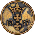 Wolne Miasto Gdańsk 1 Fenig 1937 st. 1-