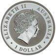Australia 1 Dolar 2013 - Kookaburra - Uncja Srebra