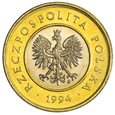 Polska 2 Złote 1994 - Stan 1, Mennicza