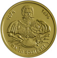 Polska 100 złotych 2001 - Jan III Sobieski, Złoto