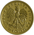 Polska 100 złotych 2001 - Jan III Sobieski, Złoto