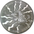 Australia 1 Dolar 2002 - Kangur, Uncja Srebra