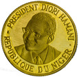 Niger 10 Franków 1960 - Niepodległość - Diori Hamani, Złoto