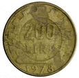 Włochy 200 Lirów 1978 KM #105