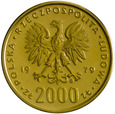 Polska PRL - 2000 zł 1979 - Maria Skłodowska-Curie - złoto