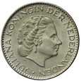 Holandia 1 Gulden 1965 - Juliana, Srebro