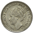 Holandia 25 Centów 1941 - Wilhelmina, Srebro