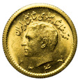 Iran 1/4 Pahlavi 1968 (1347) - Mohammad Reza Pahlavi, Złoto
