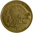 Niue 5 Dolarów 2009, Szlak Bursztynowy - Wrocław, Złoto