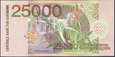 Surinam 25 000 Guldenów 2000 - Pick 154, bardzo rzadki
