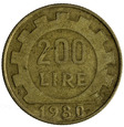 Włochy 200 Lirów 1980 KM #105