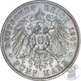 Niemcy 5 Marek 1907 - Otto - Bayern