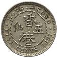 Hong Kong 5 Centów 1897 - Królowa Wiktoria