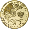 Polska 200 Złotych 2008 - Olimpiada w Pekinie, Złoto
