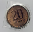 Litwa 20 Centów 1991, KM# 89