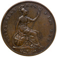 Wielka Brytania 1 Pens 1854 - Wiktoria