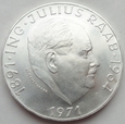 Austria - 50 szylingów - 1971 - Julius Raab - srebro