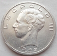 Belgia - 50 franków - 1939 - Leopold III - srebro
