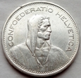 Szwajcaria - 5 franków - 1940 - pasterz - srebro