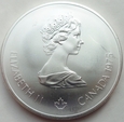 KANADA - 10 dolarów 1975 - IO - Montreal 1976 - Elizabeth II - srebro