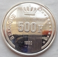 BELGIA - 500 franków - 1990 - Baudouin I - 1930-1990 - srebro
