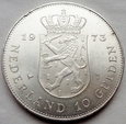 Holandia - 10 guldenów - 1973 - Juliana -  panowanie - srebro