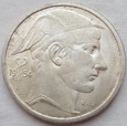 Belgia - 50 franków - 1954 - Belgique - Głowa Merkurego - srebro