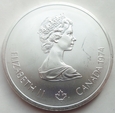 KANADA - 10 dolarów 1974 - IO - Montreal 1976 - Elizabeth II - srebro
