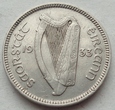 IRLANDIA - 3 pensy - 1933 - ZAJĄC