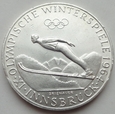 Austria - 50 szylingów - 1964 - Zimowe Igrzyska w Innsbrucku - srebro