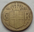 ISLANDIA - 1 krona / korona - 1925 - Christian X